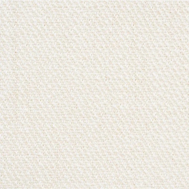Schumacher 75884 Everett Performance Twill Ivory fabric swatch
