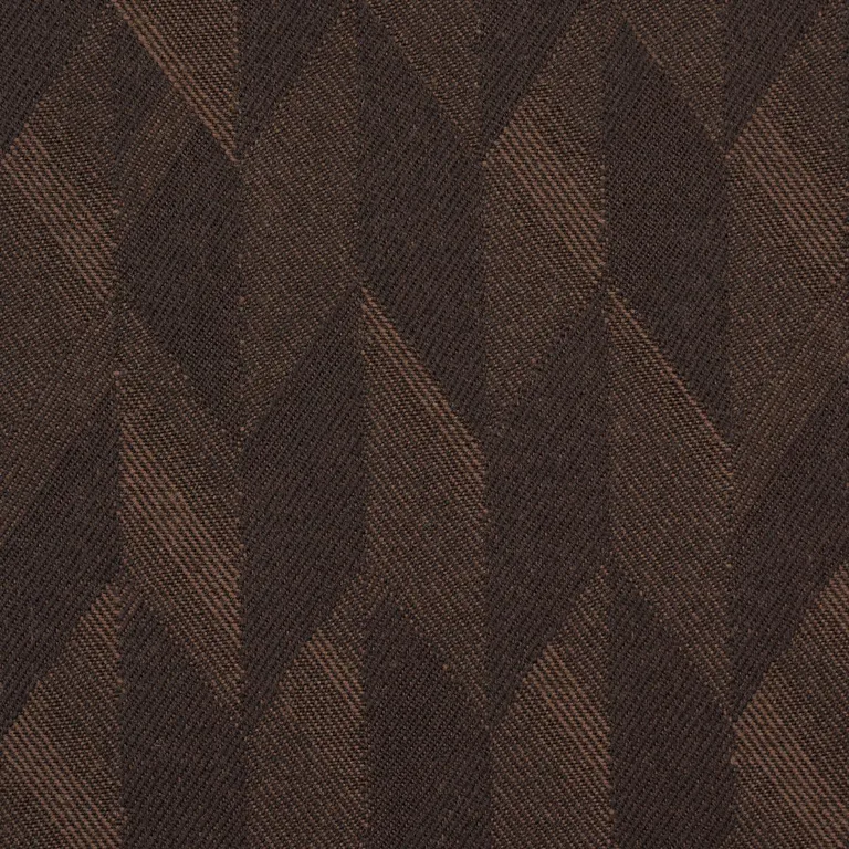 Schumacher 81934 Ezra Wool Chocolate fabric swatch