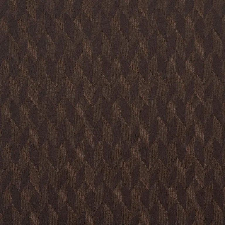 Schumacher 81934 Ezra Wool Chocolate fabric swatch