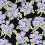 Schumacher 180261 Fabienne Purple fabric swatch