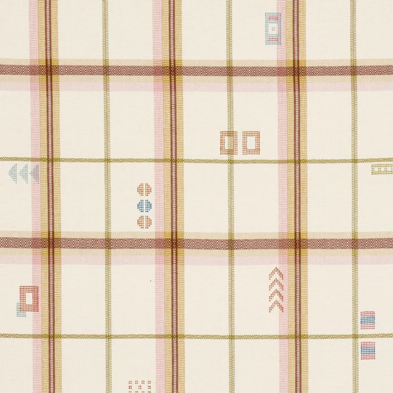 Schumacher 82841 Fable Alpine fabric swatch