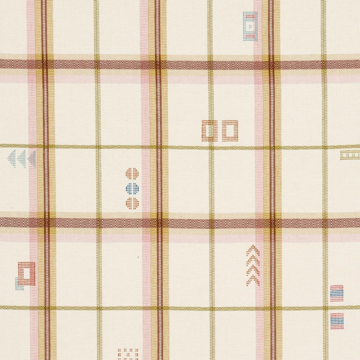 Schumacher 82841 Fable Alpine fabric swatch