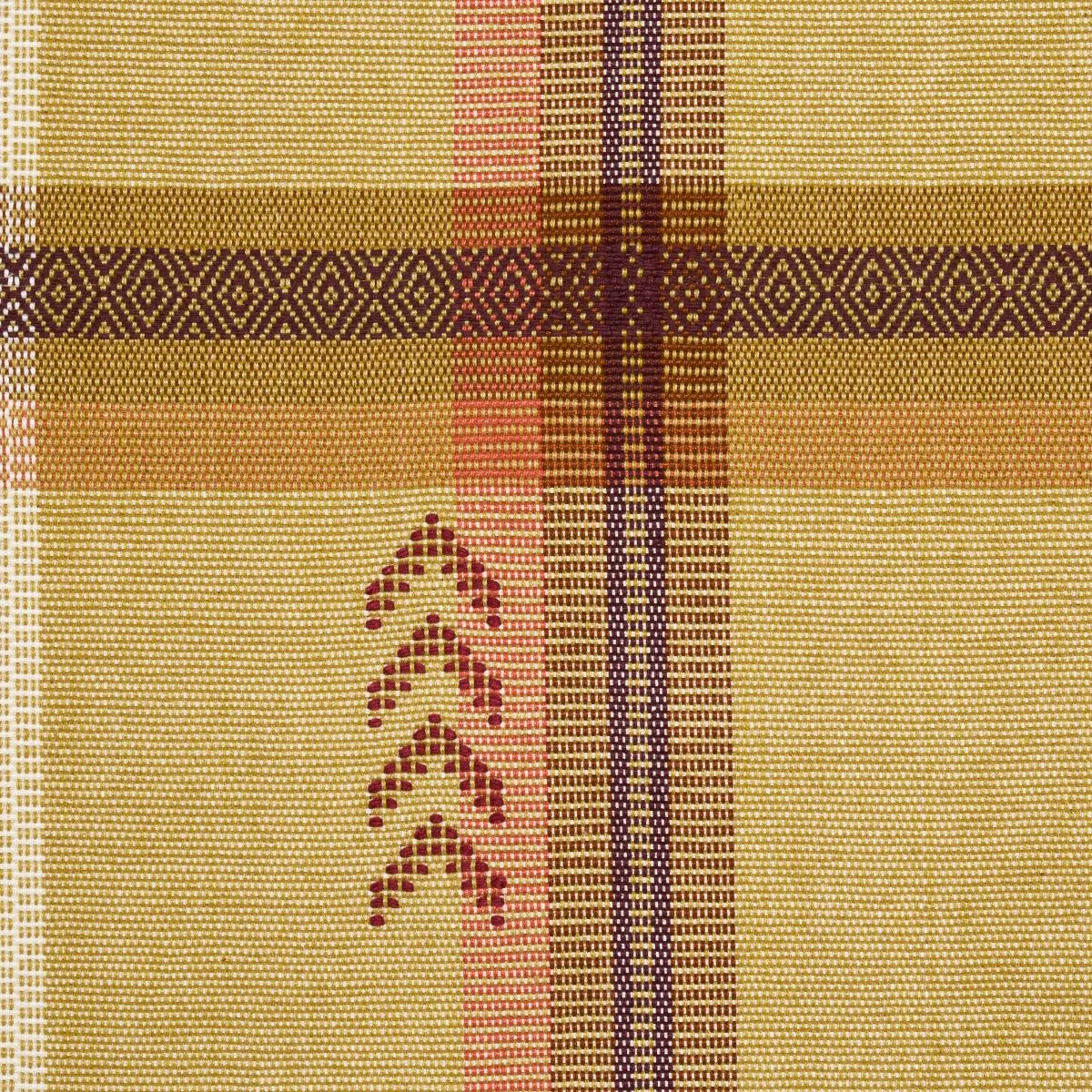 Schumacher 82843 Fable Dune fabric swatch