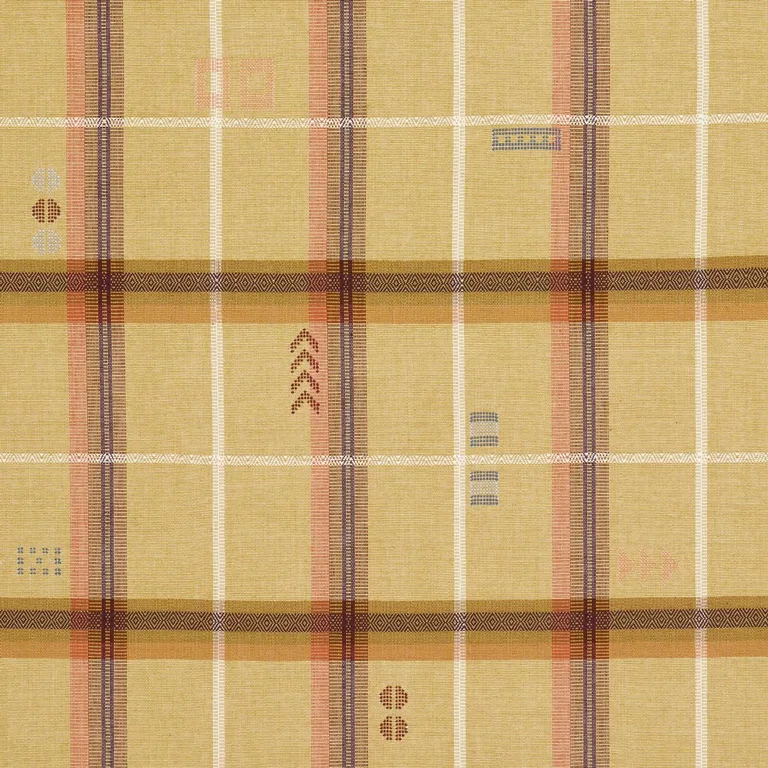 Schumacher 82843 Fable Dune fabric swatch