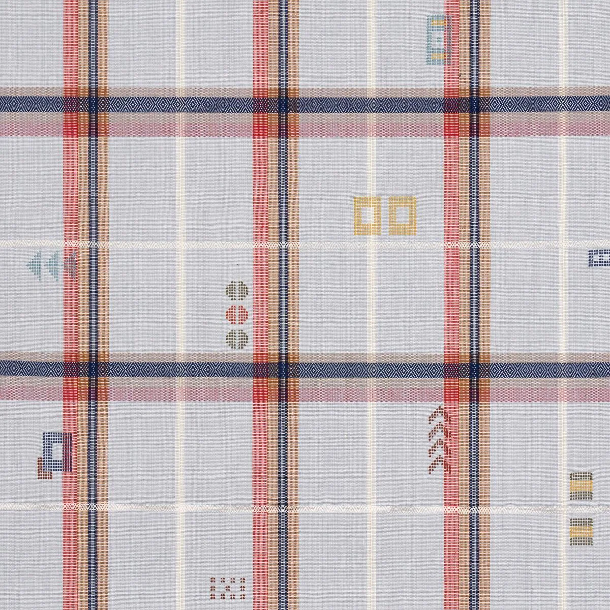 Schumacher 82840 Fable Fjord fabric swatch