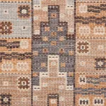 Schumacher 81992 Fairuza Flatweave Fog fabric swatch