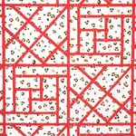 Schumacher 180952 Fancy Beast Indoor/ Outdoor Coral Cheetah fabric swatch
