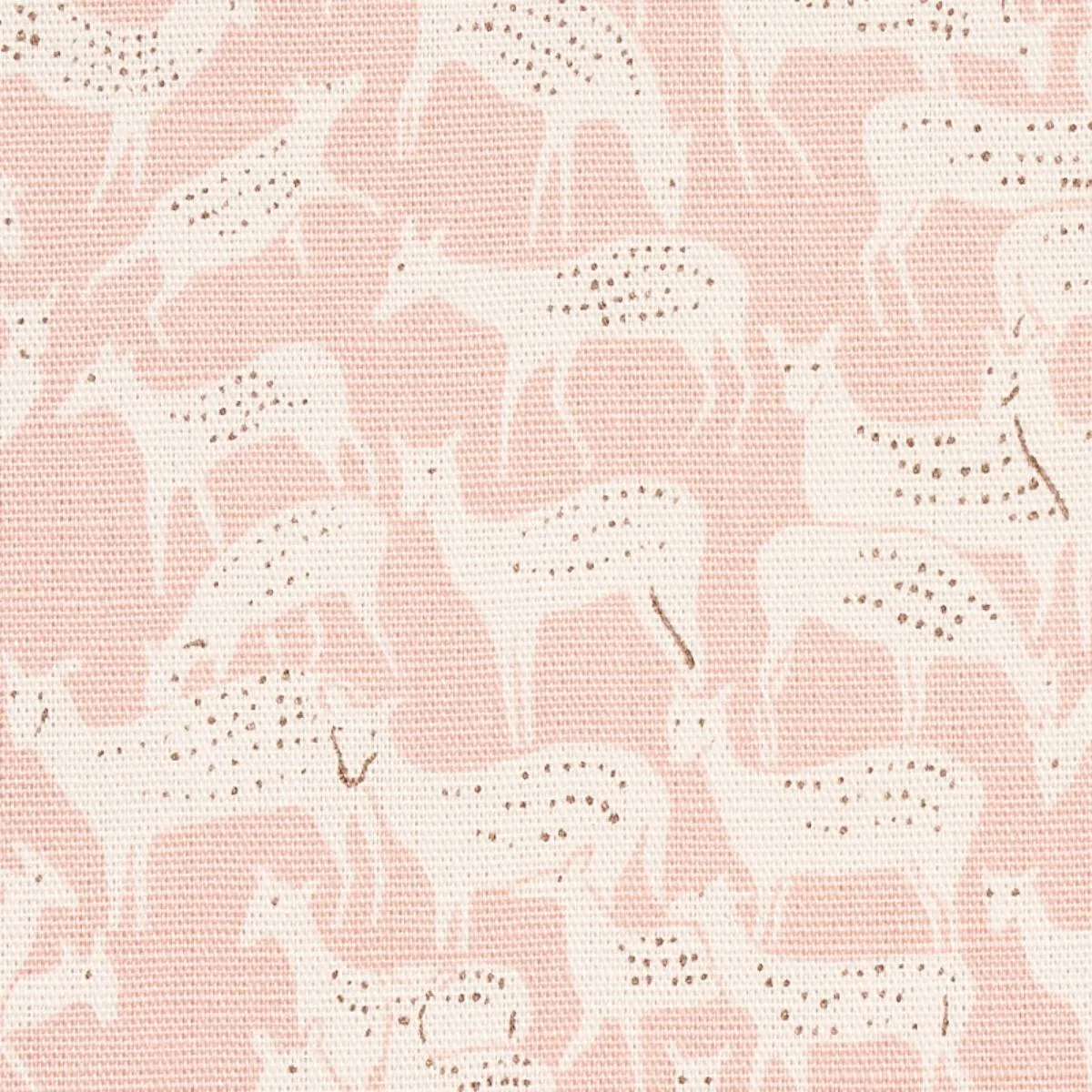 Schumacher 177723 Fauna Dusty Pink fabric swatch