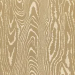 Schumacher 68830 Faux Bois Moiré Weave Bronze fabric swatch