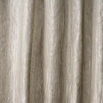 Schumacher 70320 Faux Bois Sheer Platinum fabric swatch
