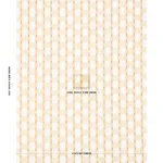 Schumacher 84710 Faye Ikat Ochre fabric swatch
