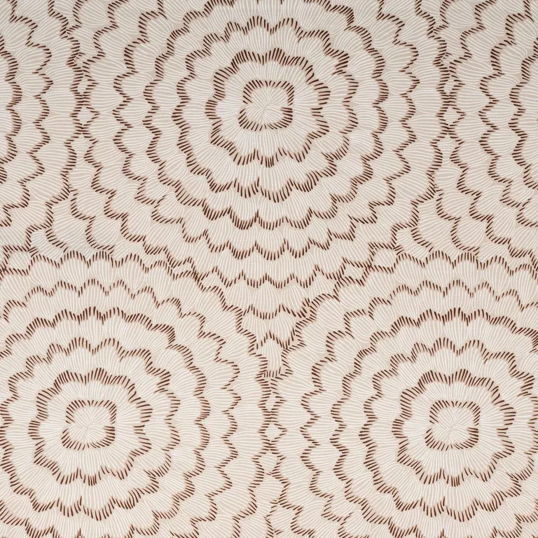 Schumacher 180361 Feather Bloom Dove fabric swatch