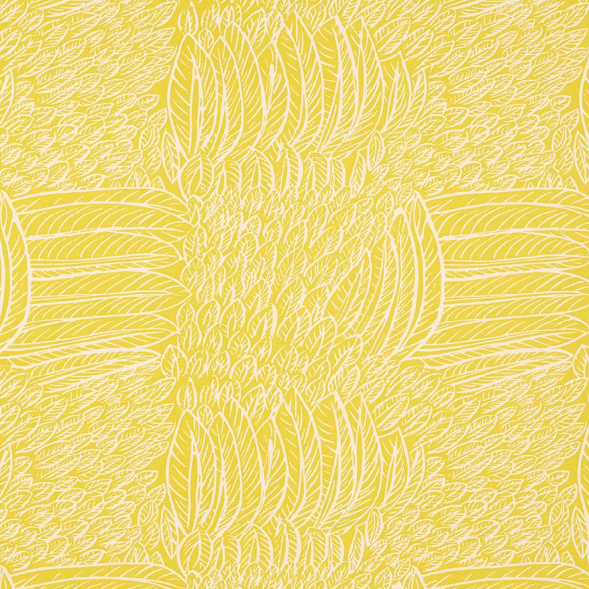 Schumacher 176231 Featherfest Citron fabric swatch