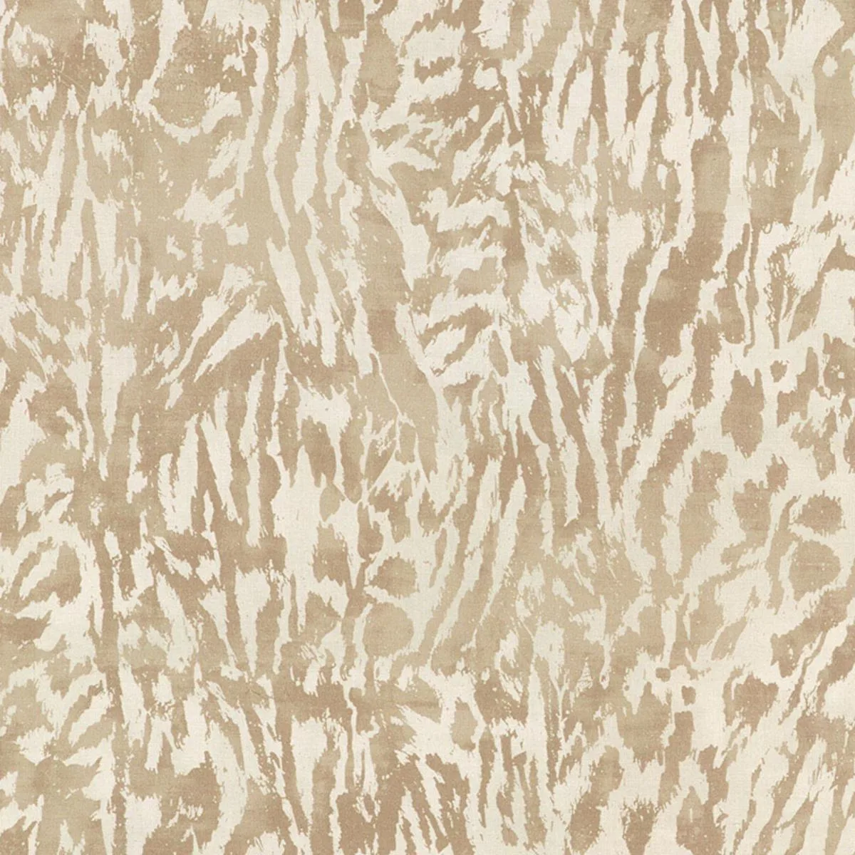 Schumacher 175991 Feline Natural fabric swatch