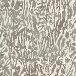 Schumacher 175990 Feline Stone fabric swatch