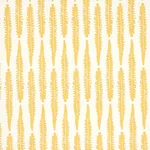 Schumacher 179152 Fern Mustard fabric swatch
