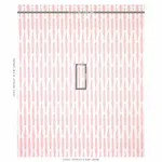 Schumacher 179150 Fern Pink fabric swatch