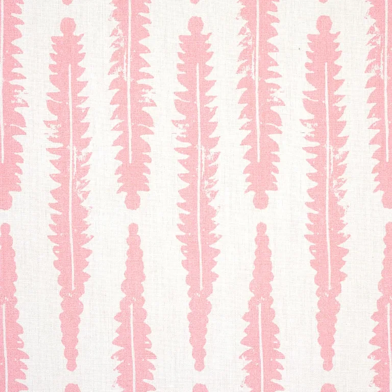 Schumacher 179150 Fern Pink fabric swatch