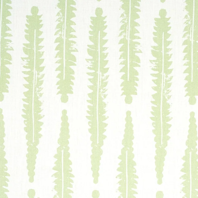 Schumacher 179151 Fern Sage fabric swatch