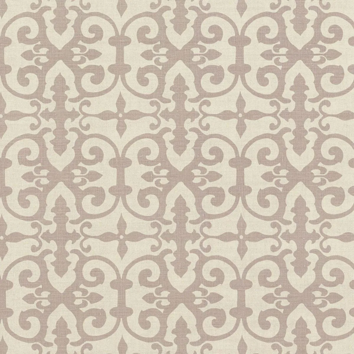 Schumacher FERN005 Ferne Park Lilac fabric swatch