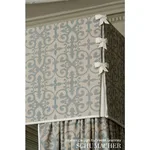 Schumacher FERN004 Ferne Park Pink fabric swatch
