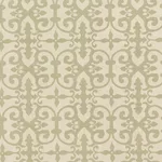Schumacher FERN006 Ferne Park Sage fabric swatch