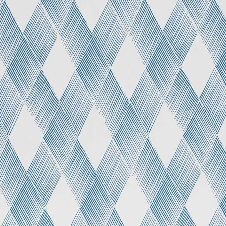 Schumacher 178042 Fetlock Blue fabric swatch