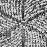 Schumacher 76051 Fiador Charcoal fabric swatch