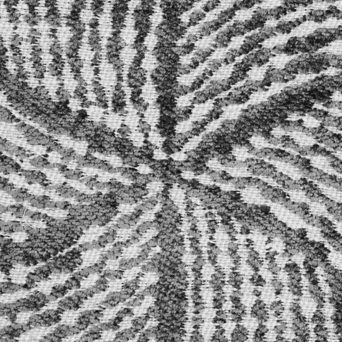 Schumacher 76051 Fiador Charcoal fabric swatch