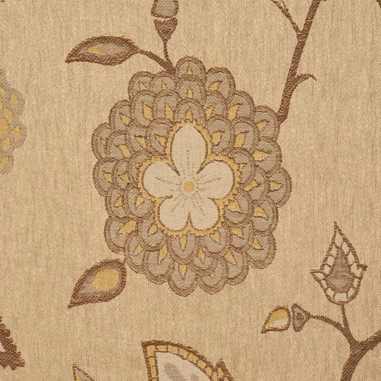 Schumacher 86150 Fiammetta Jacquard Oro fabric swatch