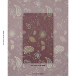 Schumacher 86151 Fiammetta Jacquard Rosa fabric swatch