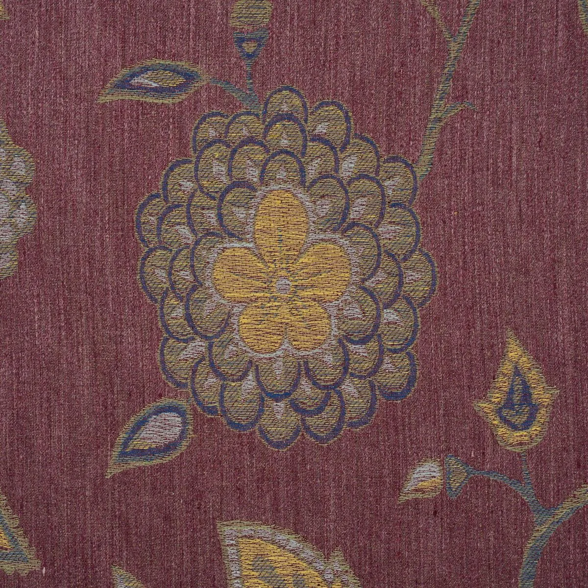 Schumacher 86151 Fiammetta Jacquard Rosa fabric swatch
