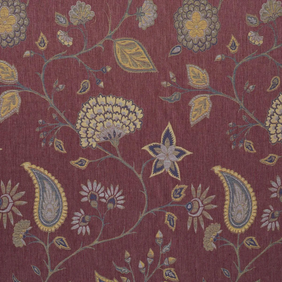 Schumacher 86151 Fiammetta Jacquard Rosa fabric swatch