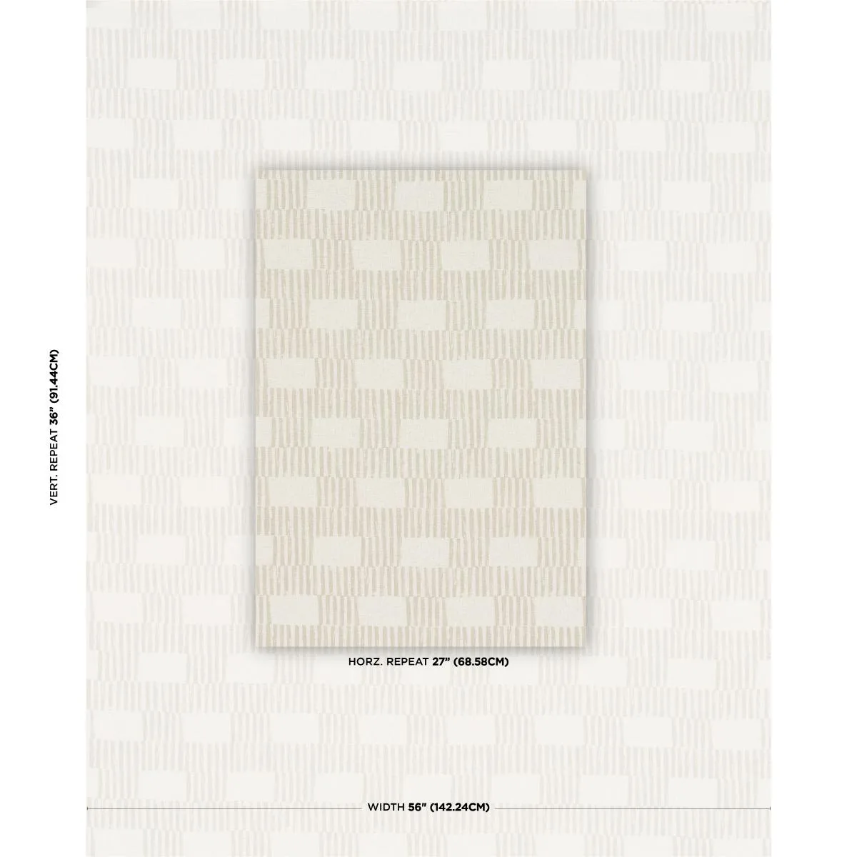 Schumacher 181840 Field Sage fabric swatch
