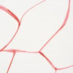 Schumacher 177921 Filigree Coral fabric swatch