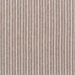 Schumacher 70021 Filippo Linen Sheer Cocoa fabric swatch