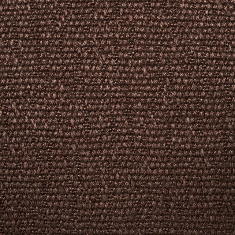 Schumacher 75687 Finn Heavyweight Linen Brown fabric swatch