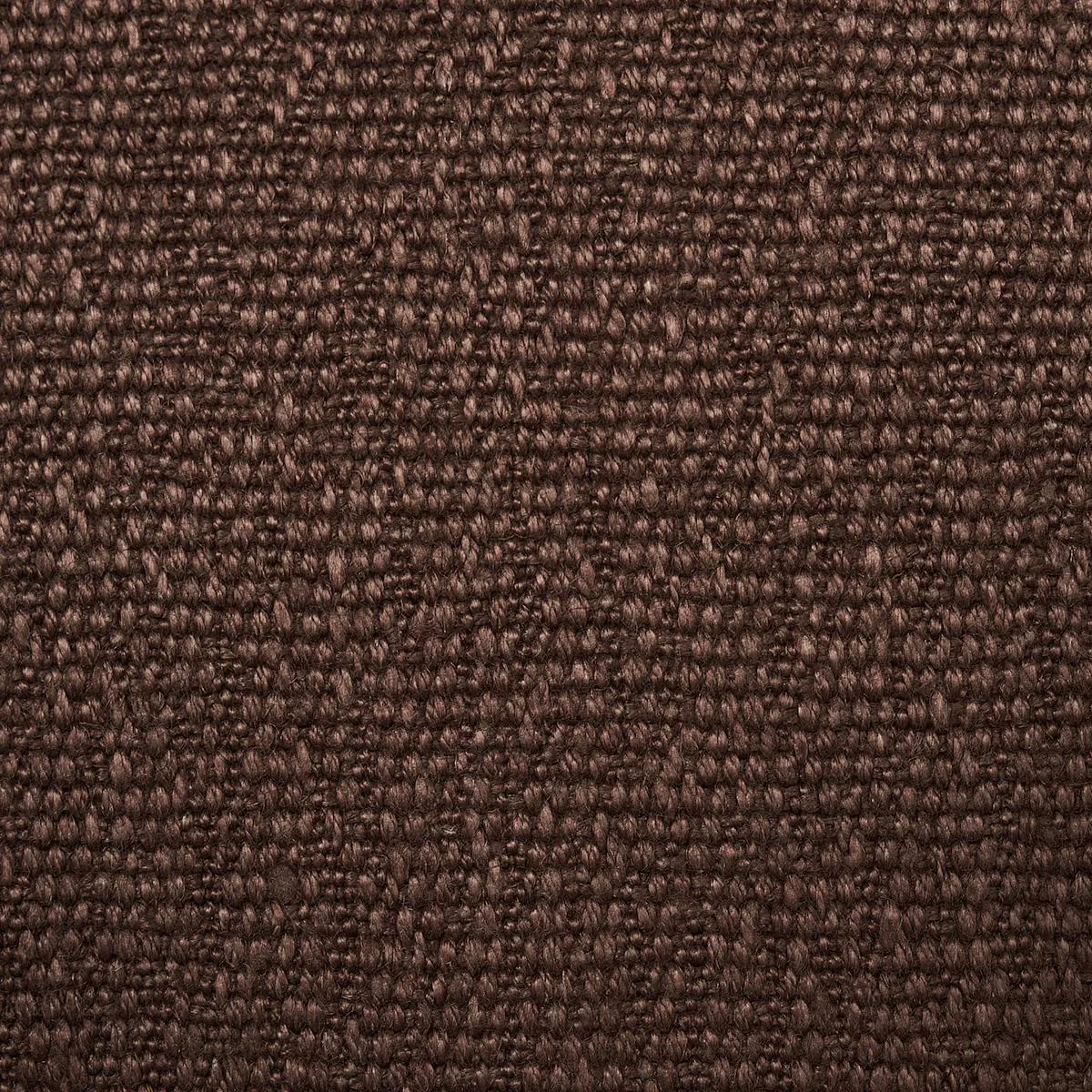 Schumacher 75687 Finn Heavyweight Linen Brown fabric swatch