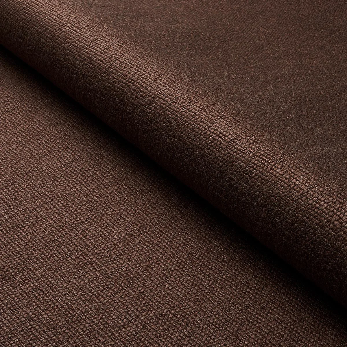75687 Finn Heavyweight Linen Brown Fabric