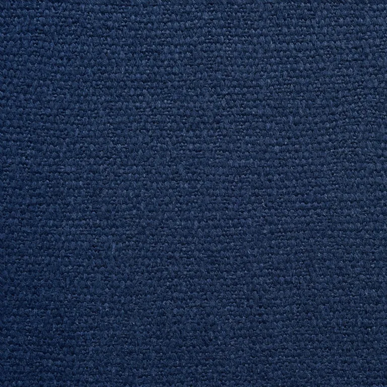Schumacher 75678 Finn Heavyweight Linen Indigo fabric swatch