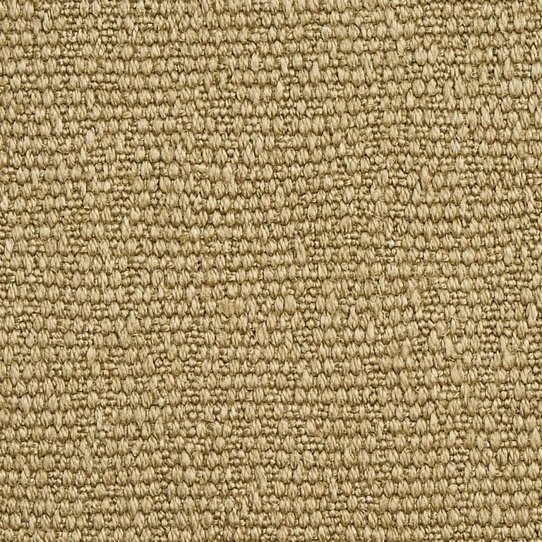 Schumacher 75680 Finn Heavyweight Linen Khaki fabric swatch
