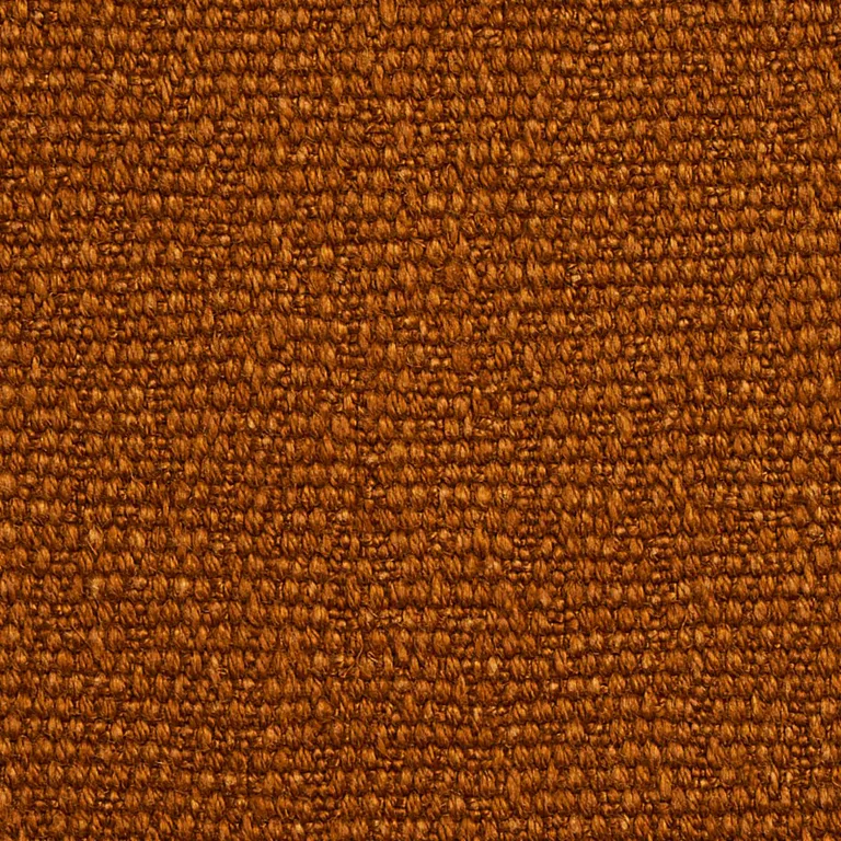 Schumacher 75681 Finn Heavyweight Linen Terracotta fabric swatch