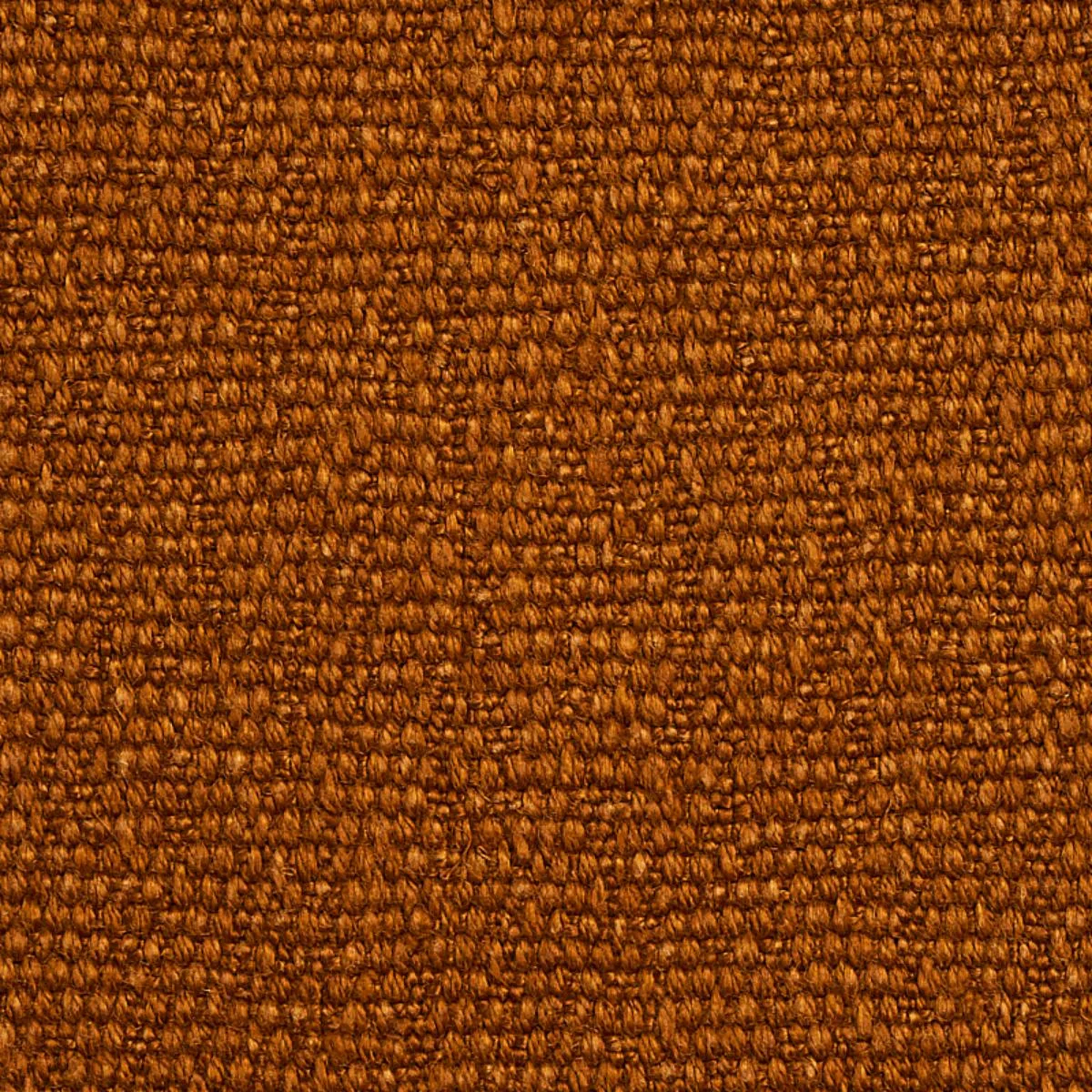 Schumacher 75681 Finn Heavyweight Linen Terracotta fabric swatch