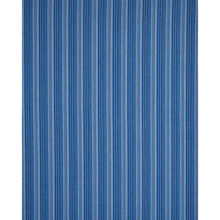 Schumacher 81070 Fino Stripe Indoor/Outdoor Cobalt fabric swatch
