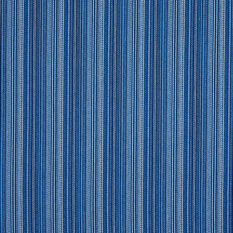 Schumacher 81070 Fino Stripe Indoor/Outdoor Cobalt fabric swatch