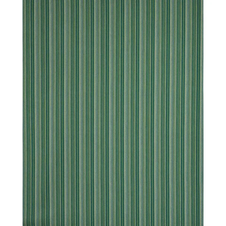 Schumacher 81071 Fino Stripe Indoor/Outdoor Green fabric swatch