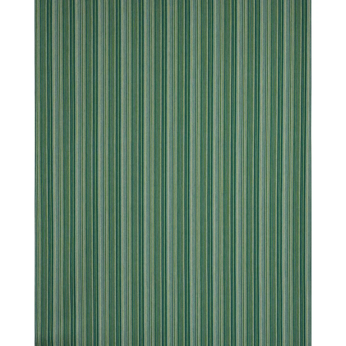Schumacher 81071 Fino Stripe Indoor/Outdoor Green fabric swatch