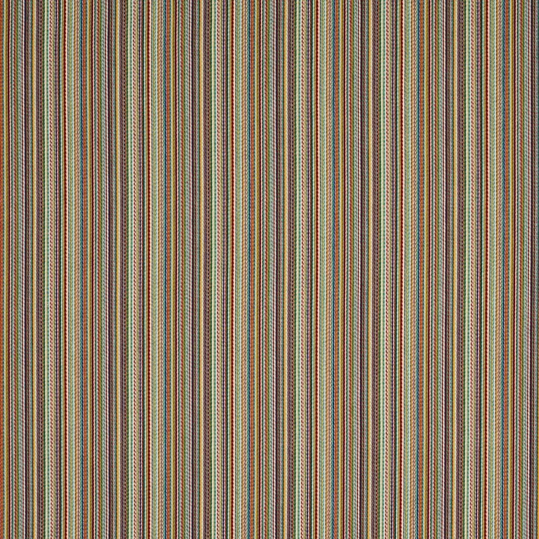 Schumacher 81072 Fino Stripe Indoor/Outdoor Multi fabric swatch