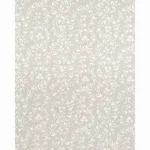 Schumacher 67821 Fiorentina Embroidered Sheer Oat fabric swatch