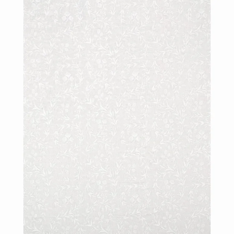 Schumacher 67820 Fiorentina Embroidery Ivory fabric swatch